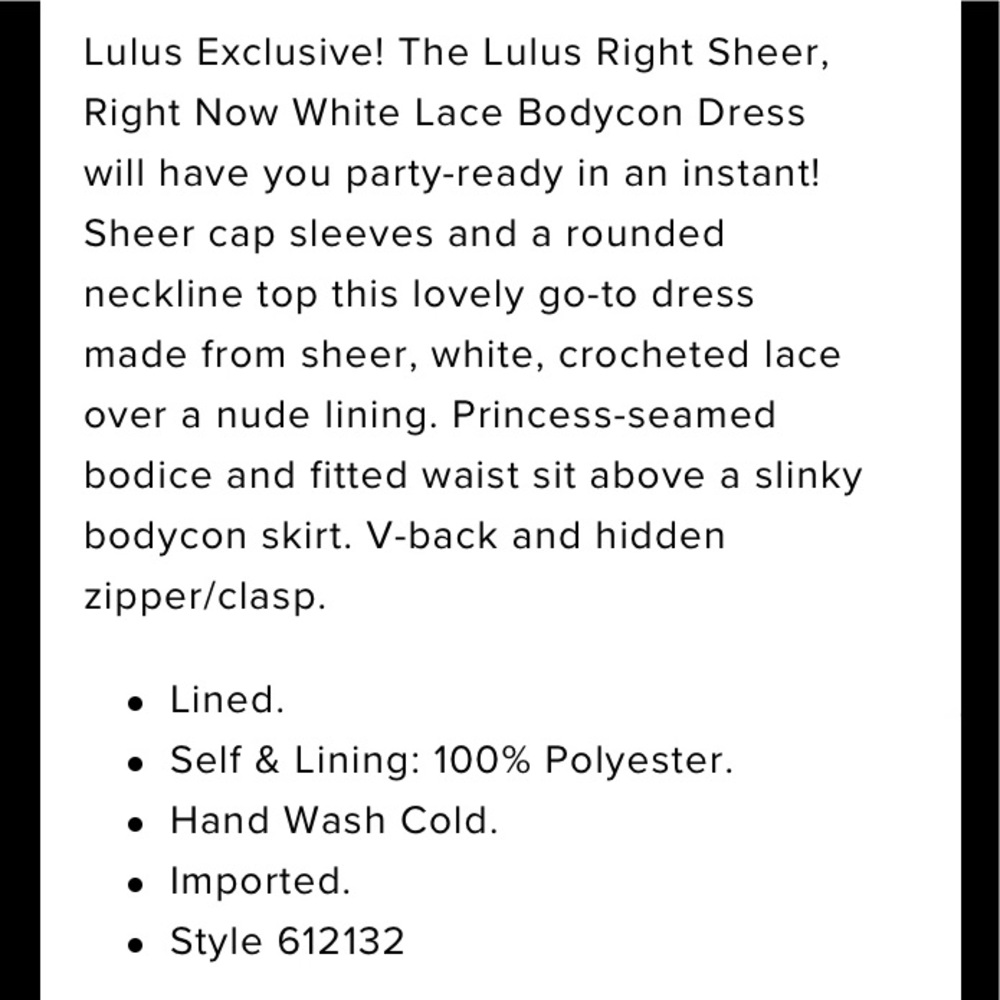 LULU’S RIGHT SHEER, RIGHT NOW - BODYCON DRESS - Picture 6 of 16